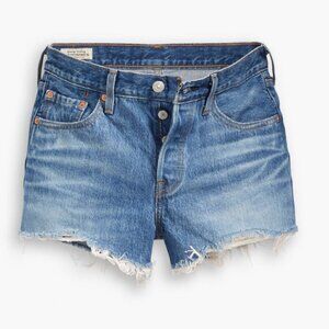 Levi's® Premium 501® Women's Shorts| Distressed | Dark Wash | Size 31